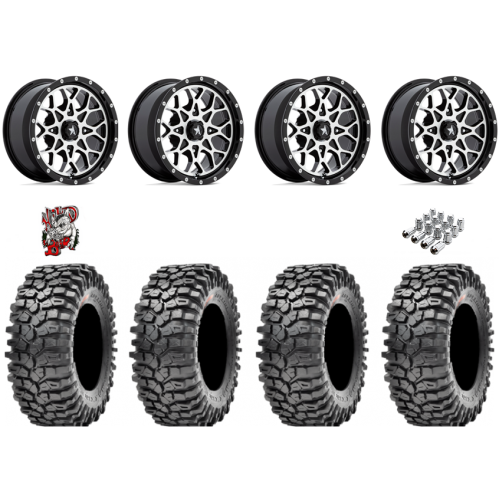 Maxxis Roxxzilla ML7 (Competition Compound) 32x10-15 Tires on MSA M45 Portal Machined Wheels