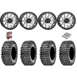 Maxxis Roxxzilla ML7 (Standard Compound) 32x10-14 Tires on SB-3 Machined Beadlock Wheels