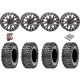 Maxxis Roxxzilla ML7 (Standard Compound) 30x10-14 Tires on ST-3 Matte Black Wheels