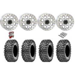 Maxxis Roxxzilla ML7 (Standard Compound) 32x10-15 Tires on SB-7 Machined Beadlock Wheels