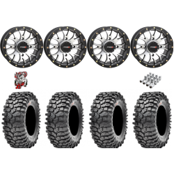 Maxxis Roxxzilla ML7 (Standard Compound) 32x10-14 Tires on ST-3 Machined Wheels