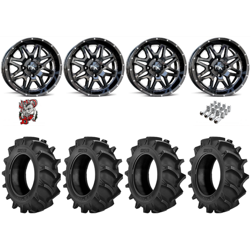 BKT TR 171 33x9.5-16 Tires on MSA M26 Vibe Wheels