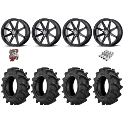 BKT TR 171 40x9.5-22 Tires on MSA M12 Diesel Wheels