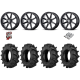 BKT TR 171 40x9.5-22 Tires on MSA M12 Diesel Wheels