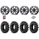 BKT TR 171 33x8-18 Tires on MSA M31 Lok2 Beadlock Wheels