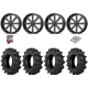 BKT TR 171 40x9.5-22 Tires on MSA M34 Flash Wheels