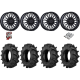 BKT TR 171 40x11.2-20 Tires on MSA M50 Clubber Gloss Black Wheels