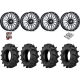 BKT TR 171 40x11.2-20 Tires on MSA M50 Clubber Machined Wheels