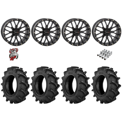 BKT TR 171 37x9.5-20 Tires on ST-3 Matte Black Wheels