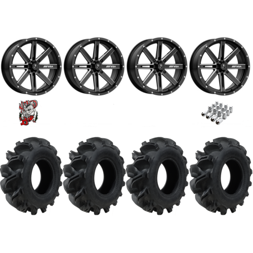 Interco Vampire EDL 28x10-14 Tires on MSA M41 Boxer Wheels