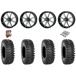 System 3 XT400 33x9.5-20 Tires on Frontline 556 Machined Wheels