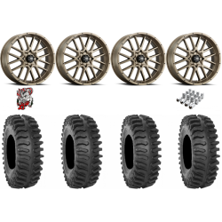 System 3 XT400 33x9.5-20 Tires on ITP Hurricane Bronze Wheels