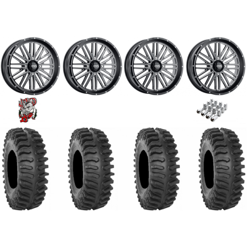 System 3 XT400 40x9.5-24 Tires on ITP Momentum Milled Wheels