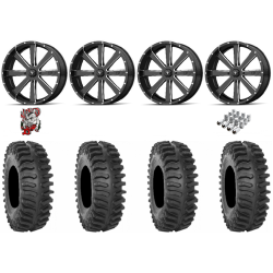 System 3 XT400 33x9.5-20 Tires on MSA M34 Flash Wheels