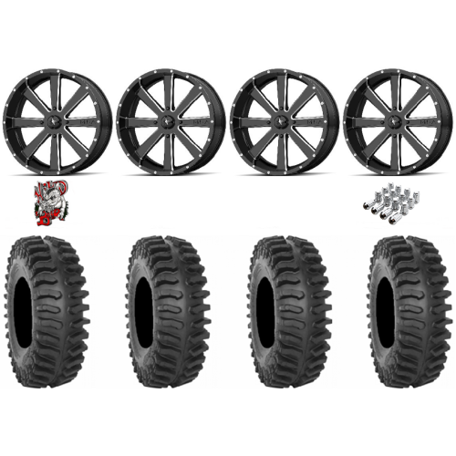 System 3 XT400 33x9.5-20 Tires on MSA M34 Flash Wheels