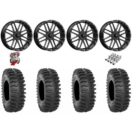 System 3 XT400 37x9.5-22 Tires on MSA M35 Bandit Wheels