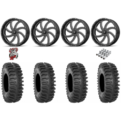 System 3 XT400 33x9.5-20 Tires on MSA M36 Switch Milled Wheels