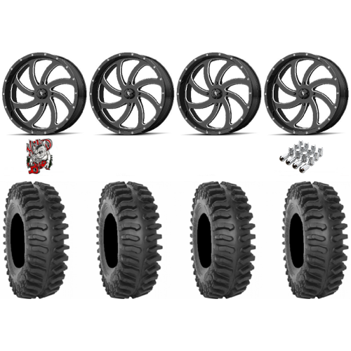 System 3 XT400 37x9.5-22 Tires on MSA M36 Switch Milled Wheels