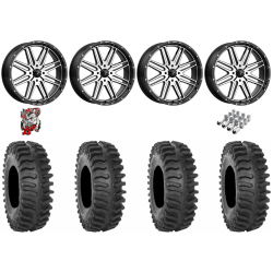 System 3 XT400 40x9.5-24 Tires on MSA M38 Brute Wheels