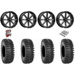 System 3 XT400 35x10-15 Tires on MSA M41 Boxer Wheels