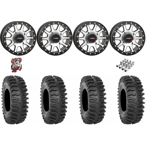 System 3 XT400 30x10-14 Tires on SB-3 Machined Beadlock Wheels