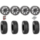 System 3 XT400 27x10-14 Tires on ST-3 Matte Black Wheels