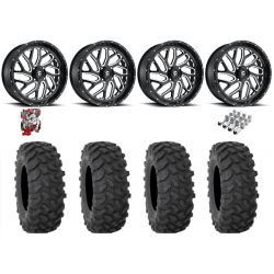 System 3 XTR370 37x10-18 Tires on Fuel Triton Wheels