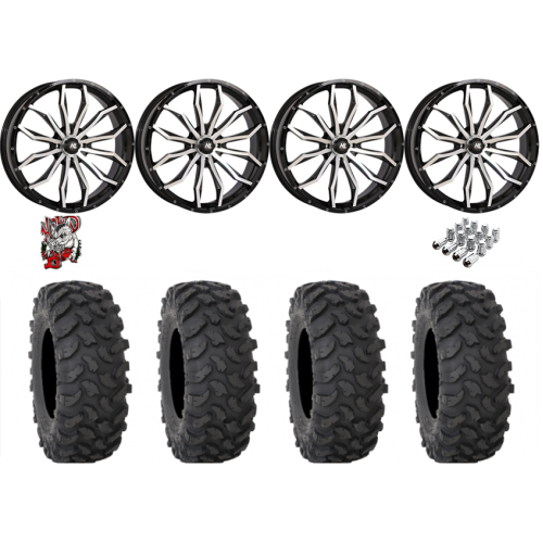 System 3 XTR370 37x10-22 Tires on HL21 Machined Wheels