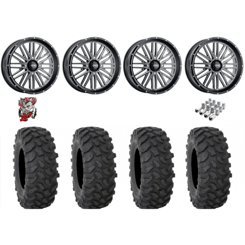 System 3 XTR370 37x10-18 Tires on ITP Momentum Milled Wheels