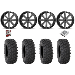 System 3 XTR370 37x10-18 Tires on MSA M34 Flash Wheels