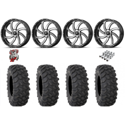 System 3 XTR370 37x10-18 Tires on MSA M36 Switch Machined Wheels