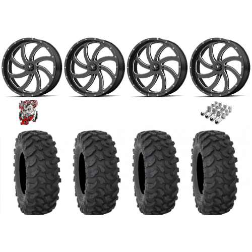 System 3 XTR370 37x10-22 Tires on MSA M36 Switch Milled Wheels