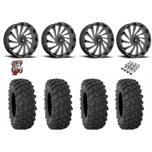 System 3 XTR370 37x10-18 Tires on MSA M46 Blade Milled Wheels