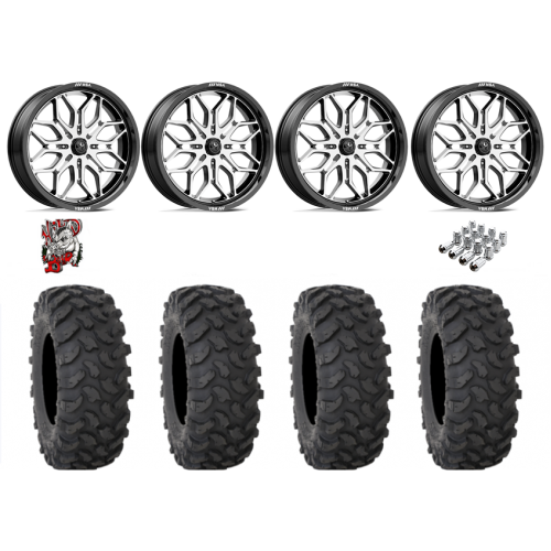 System 3 XTR370 37x10-18 Tires on MSA M47 Sniper Machined Wheels