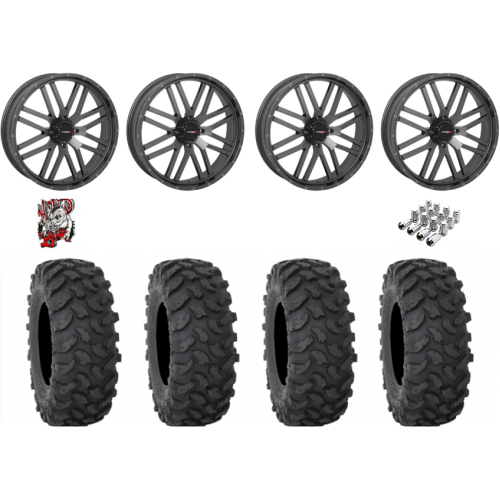 System 3 XTR370 37x10-22 Tires on ST-3 Grey Wheels