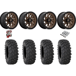 System 3 XTR370 37x10-15 Tires on Fuel Runner Matte Bronze Wheels