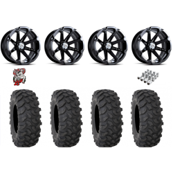 System 3 XTR370 30x10-14 Tires on MSA M12 Diesel Wheels