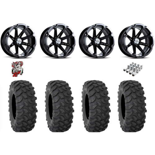 System 3 XTR370 30x10-14 Tires on MSA M12 Diesel Wheels