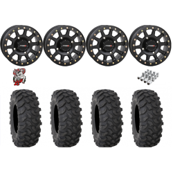 System 3 XTR370 32x10-14 Tires on SB-3 Matte Black Beadlock Wheels