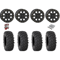 System 3 XTR370 37x10-15 Tires on SB-7 Matte Black Beadlock Wheels