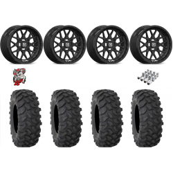 System 3 XTR370 37x10-15 Tires on V03 Gloss Black Wheels