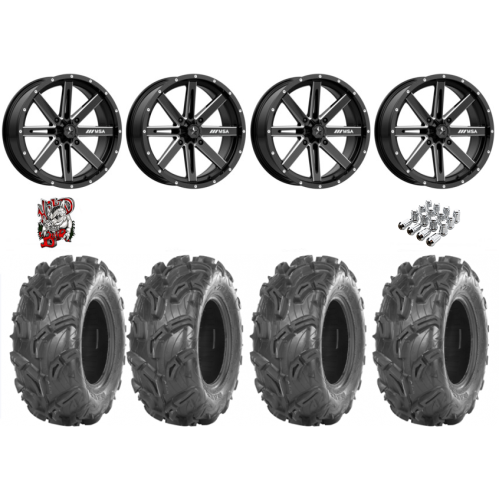 Maxxis Zilla 28x9-14 Tires on MSA M41 Boxer Wheels