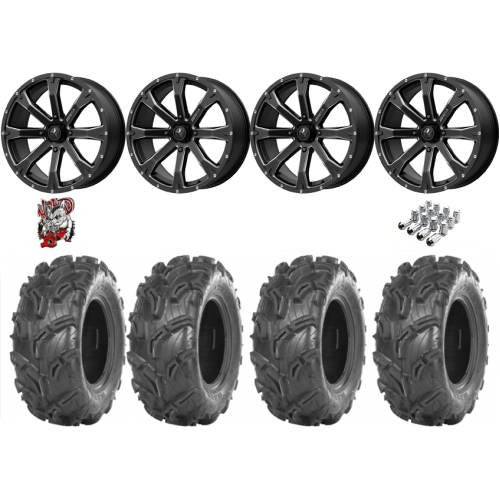 Maxxis Zilla 27x10-14 Tires on MSA M42 Bounty Wheels