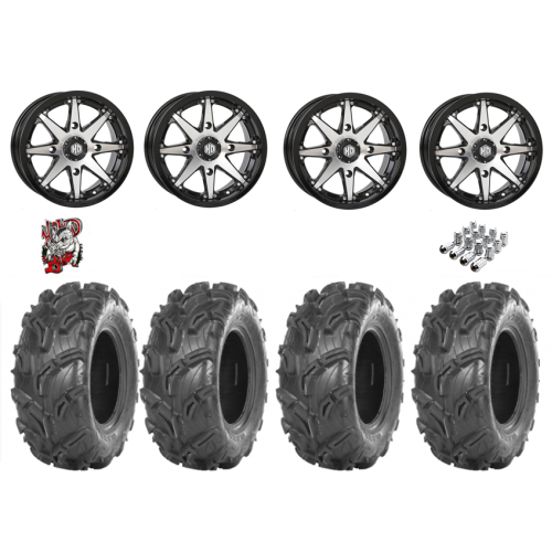 Maxxis Zilla 30x9-14 Tires on STI HD10 Machined Wheels