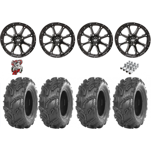 Maxxis Zilla 27x10-14 Tires on STI HD4 Wheels