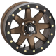 Terminator 28x10-14 Tires on STI HD9 Bronze Beadlock Wheels