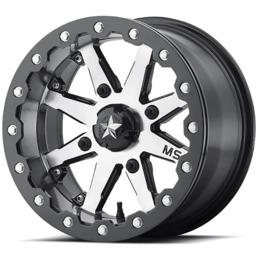 Assassinator Mud Tires 28x8-14 on MSA M21 Lok Beadlock Wheels