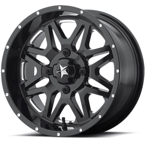 Assassinator Mud Tires 28x10-14 on MSA M26 Vibe Milled Wheels