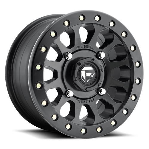 Fuel Off-Road Vector Beadlock Matte Black 15x7 Wheel/Rim