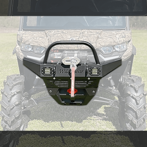 ​Can-Am Defender Front Winch Bumper with LED Lights (2020-Up)